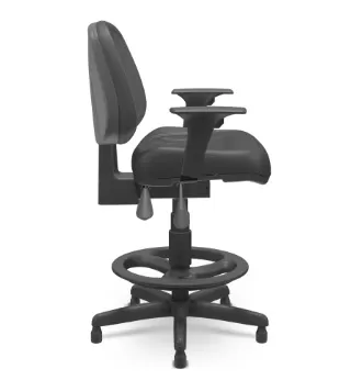 Cadeira Premium Ergonômica Back System Aro Caixa l Braços com Regulagem - Nr17