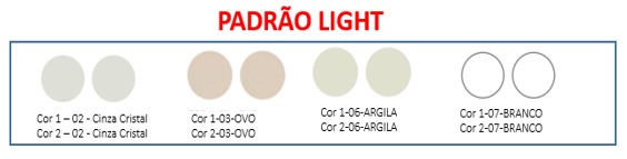 Tampo Junção para Gaveteiro 46 x 60 - Linha Prima Impact 40mm